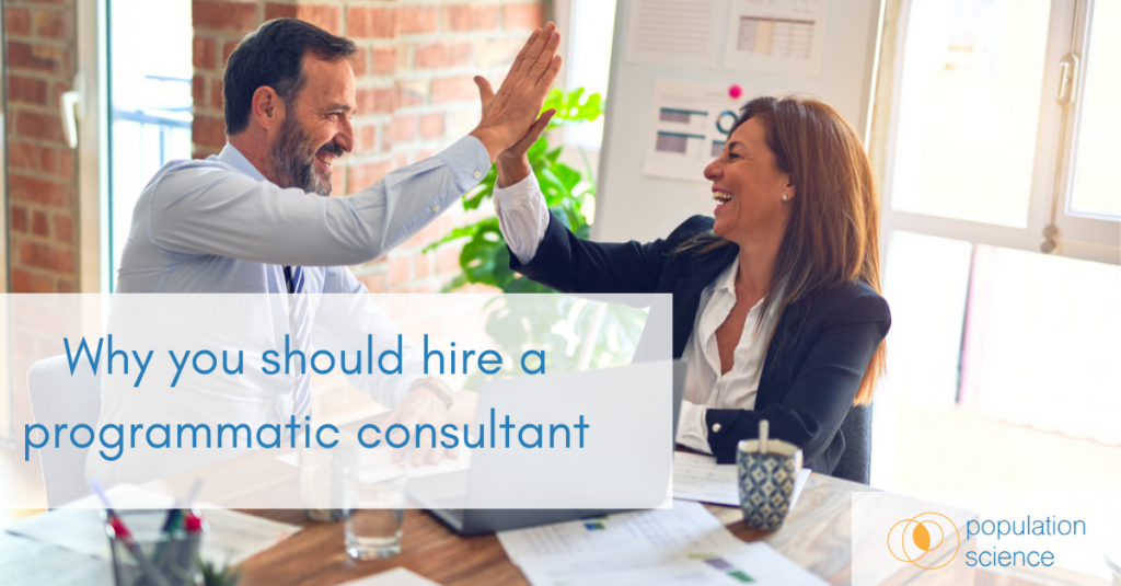 Why you should hire a programmatic consultant